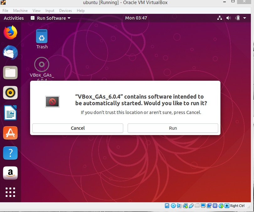 virtualbox ubuntu iso