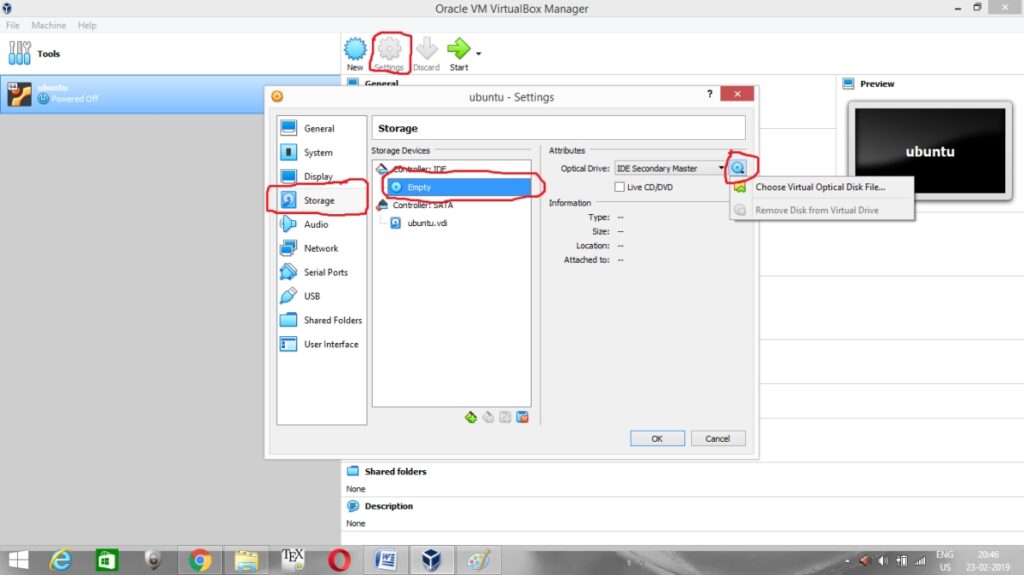virtualbox install ubuntu