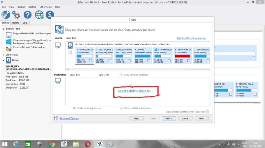cloning hard drive
