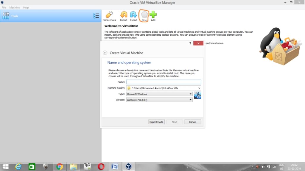 virtualbox ubuntu