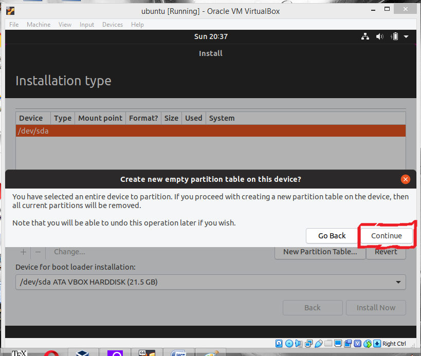 ubuntu for virtual